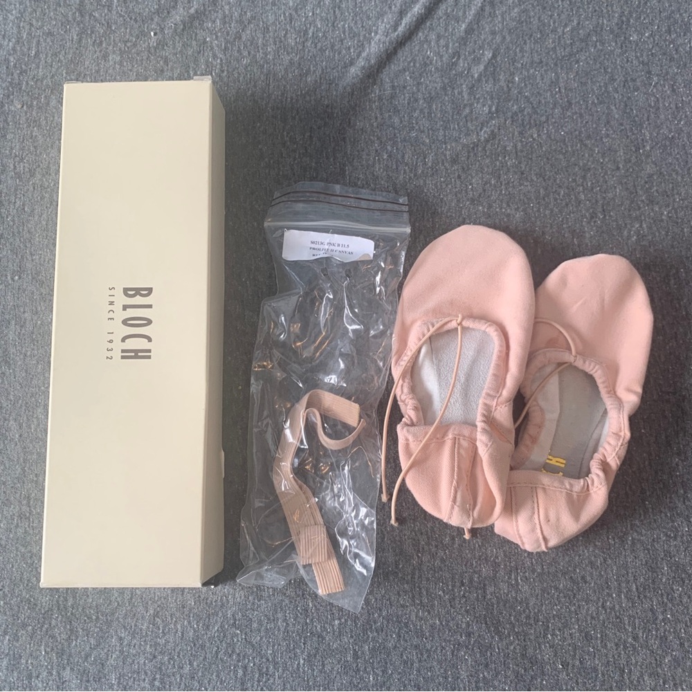 Bloch Kids Pink Ballet Shoes